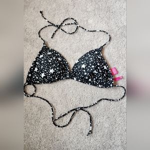 Black Star Bikini Top